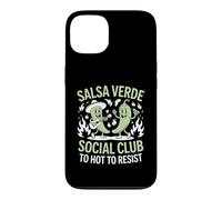 Salsa Verde Social Club Too Hot To Resist Funny Saying Case for iPhone 13