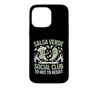 Salsa Verde Social Club Too Hot To Resist Funny Saying Case for iPhone 14 Pro Max