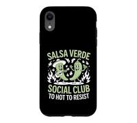 Salsa Verde Social Club Too Hot To Resist Funny Saying Case for iPhone XR