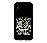 Salsa Verde Social Club Too Hot To Resist Funny Saying Case for iPhone XS Max