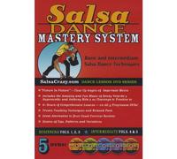 SalsaCrazy Salsa Dance Mastery System: The Complete Beginners and Intermediate Salsa Dance Mastery System [5 DVDs] Learn to Salsa Dance - 5 DVD Step by Step progressive Dance System! [Import] [NTSC] [All Regions] Plays Everywhere