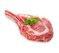 Salt Aged Tomahawk Steak 1.2kg - Premium Bone-In Ribeye, Hand-Cut & Dry Aged for Rich Flavor and Tenderness - Gourmet Restaurant-Quality Beef