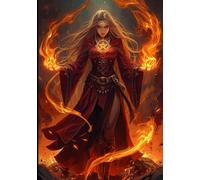 Salt and Broomstick Journal: Fire Witch Edition