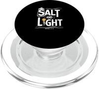 Salt And Light Bible Verse Matthew 5-13-16 Print PopSockets PopGrip for MagSafe