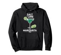 Salt and Lime Margarita Enthusiasts Chill Vibes Summer Party Pullover Hoodie
