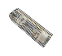 Salt and Pepper Set - Manual Adjustable Refillable Glass Shakers | Kitchen and Dining Accessories - Seasoning from to Finely - for Cooking, Camping, Picnic, Home Decor, BBQ