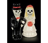 Salt and Pepper Shaker - Love Never Dies II - Gothic Spice Shaker Skeleton