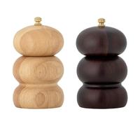Salt and pepper shaker Marge in rubber wood Natural one size