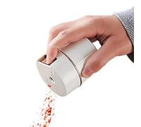 Salt and Pepper Shakers - 6.5 x 6.5 x 7 cm, Quantitative, Moisture-Resistant Salt Shakers for the Kitchen, Wall Mounted Magnetic Box, 0.5 g Dosing Dispenser, Magnetic Pepper Shaker