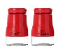 Salt and Pepper Shakers, Dispenser Set for Seasoning | Salt Shaker on the Dining Table | for Kitchen Worktop, Home, Motorhome, Farmhouse, Camping, Apartment, College Dorm and Restaurant