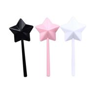 Salt and Pepper Shakers Star Shaped Magic Wand, 3Pcs Magical Salt Pepper Shakers Star Shaped Salt Pepper Shakers Magic Stick Refillable Seasonings Spices Dispenser