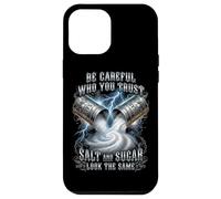 Salt And Sugar Look The Same Trust Issues Skull Graphic Case for iPhone 12 Pro Max