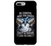 Salt And Sugar Look The Same Trust Issues Skull Graphic Case for iPhone 7 Plus/8 Plus