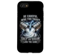 Salt And Sugar Look The Same Trust Issues Skull Graphic Case for iPhone SE (2020) / 7/8