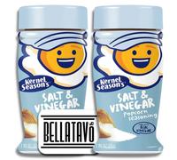 Salt and Vinegar Seasoning Bundle. Includes Two-2.85 Oz Bottles of Kernel Seasons Salt and Vinegar Popcorn Seasoning and a BELLATAVO Fridge Magnet! This Salt and Vinegar Seasoning is Gluten Free!