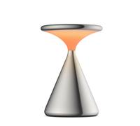 Salt Battery Lamp / Table Lamp polished Aluminium Grey - 740813322158