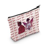 Salt-Burn Movie Inspired Gift I Loved Him Makeup Zipper Pouch for J-ac-ob B-ar-ry Fans (Him Bag)