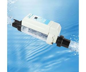 Salt Chlorinator, Electrolytic Chlorine Generator for Swimming Pools & Spas, Automatic Cleaning & Error Alarm, Efficient Water Treatment Solution