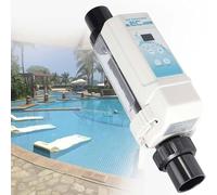 Salt Chlorinator for Swimming Pools, Converts Salt to Chlorine for Efficient Water Purification and Clean, Safe Pool Water