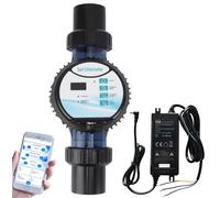 Salt chlorine generator for salt water pool, smart pool chlorinator with Wi-Fi, above and ground pool, 10g/hour output