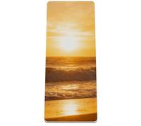 Salt-Crystal Cavern Eco-Friendly Non-Slip Yoga Mat with Alignment Marks