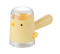 Salt Dispenser Jar with Control - 0.5g Per Press, & Seasoning Bottle for Kitchen, Handed Operat(Yellow)