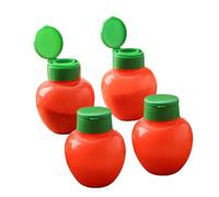 Salt Dispenser, Salt and Pepper , Jars, Refillable Seasons Containers, 6 x 4 cm Clear Bottom Bottle, Manual Kitchen Appliances for Home, Restaurant, Barbecue, Camping, Travel