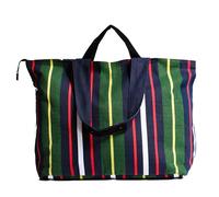 Salt Earth Large Beach Bag for Women, Extra Large Travel Tote With Pockets, Weekender Tote Bag For Women, Oversized Carry, Canvas Multi Purpose - Mommy, Gym, Travel, Pool and Beach, Pine Strip, M