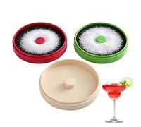 Salt Edge Device,With a Sponge and Reusable 3-Layer Tray - Glass Rimmer Scale Bartendertools | for Home Parties Games Day Holidays BBQ Birthday Party Bloody Mary Gimlets Lime Juice