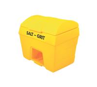 Salt/Grit Bin With Hopper 400L Ylw