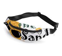 Salt in The Air Sand in My Hair Pineapple Fanny Pack, Adult Kids Sport Waist Bag for Men Women