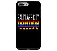 Salt Lake City Pride Gay Lesbian Queer LGBT Rainbow Flag Case for iPhone 7 Plus/8 Plus