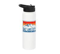 Salt Lake City Stainless Steel Insulated Water Bottle