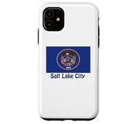 Salt Lake City Utah USA Historic Flag Souvenir Case for iPhone 11
