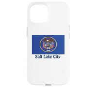 Salt Lake City Utah USA Historic Flag Souvenir Case for iPhone 15