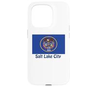 Salt Lake City Utah USA Historic Flag Souvenir Case for iPhone 15 Pro
