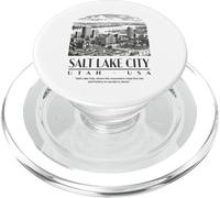 Salt Lake City, Utah's Hidden Gem in the Mountains. PopSockets PopGrip for MagSafe