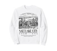 Salt Lake City, Utah's Hidden Gem in the Mountains. Sweatshirt