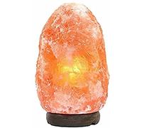 Salt Lamp with Dimmer Switch | Premium 100% Natural Himalayan Salt Lamp |Rock Salt Lamp Hand Crafted Wooden Base | Crystal Lamp| Salt Lamps Himalayan Air Purifier Table Lamp Night Light (4-6KG)