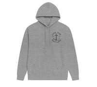 Salt Life Men's Anchor Patch Hoodie in Grey | Size: Small Salt Life Grey S