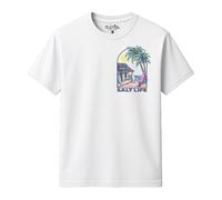 Salt Life Men's Beach Shack T-Shirt in White | Size: Medium Salt Life White M