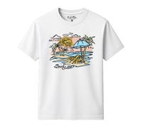 Salt Life Men's Serial Chiller T-Shirt in White | Size: Large Salt Life White L