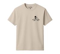 Salt Life Men's Skull & Poles T-Shirt in Natural | Size: Large Salt Life Natural L