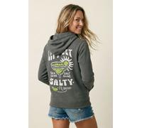 Salt Life Women's Margarita Hoodie in Charcoal | Size: Medium Salt Life Charcoal M