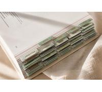 Salt & Light - Pine - Green - Copper Foil - Matte Coated - Bible Tabs - Journaling - Beautiful Index Tabs - 66 Books + Extra - Laminated - Durable - High Quality - Neutral - Women & Men (Pine