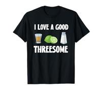 Salt Lime Tequila Threesome Bartender T-Shirt
