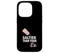 Salt Lover Sodium Addict NaCl Meme Flavor Fanatic Kitchen Case for iPhone 14 Pro