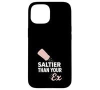 Salt Lover Sodium Addict NaCl Meme Flavor Fanatic Kitchen Case for iPhone 15