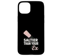 Salt Lover Sodium Addict NaCl Meme Flavor Fanatic Kitchen Case for iPhone 15 Plus