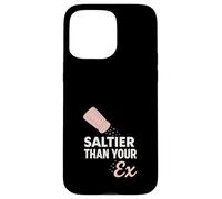 Salt Lover Sodium Addict NaCl Meme Flavor Fanatic Kitchen Case for iPhone 15 Pro Max